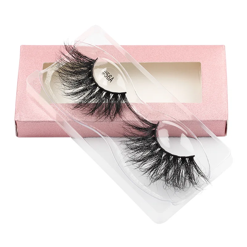 

Lashes 1Pairs 3D Faux Mink Lashes Fluffy Soft Wispy Volume Natural Long False Eye Lashes Reusable Eyelashs Makeup Handmade