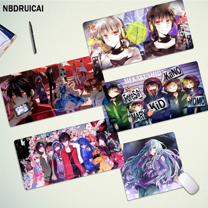 

Kagerou Project Милая игровая скоростная мышь, розничная продажа, маленький резиновый коврик для мыши, размер для клавиатуры, коврик, подарок для п...