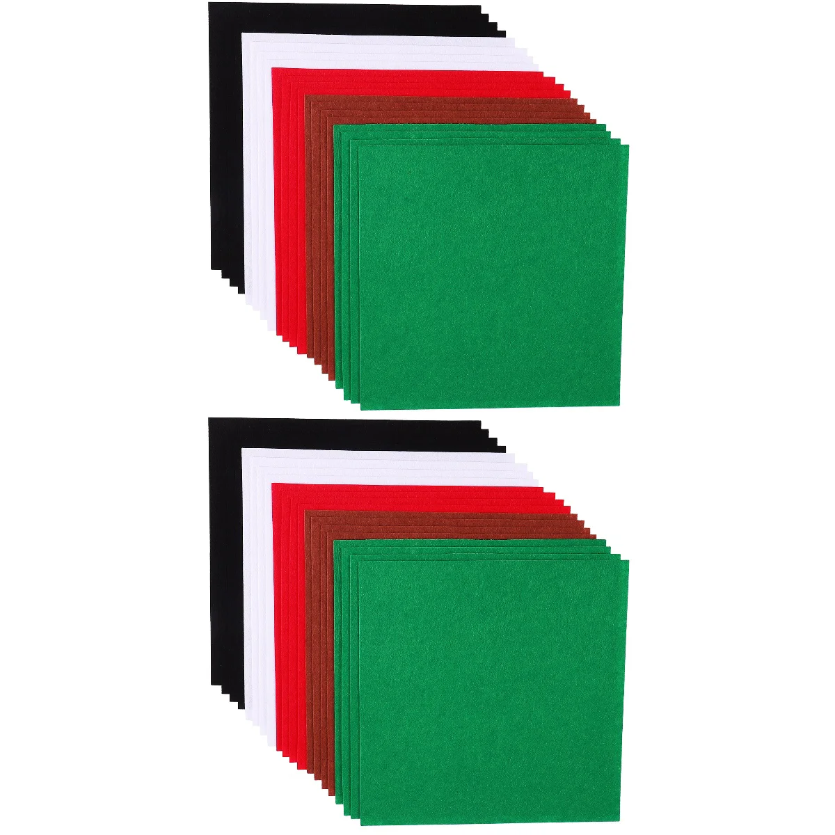 

Felt Sheets Diy Craft Fabric Christmas Patchwork Cloths Holidayfabrics Squares Woven Non Making Craftsnonwoven Material