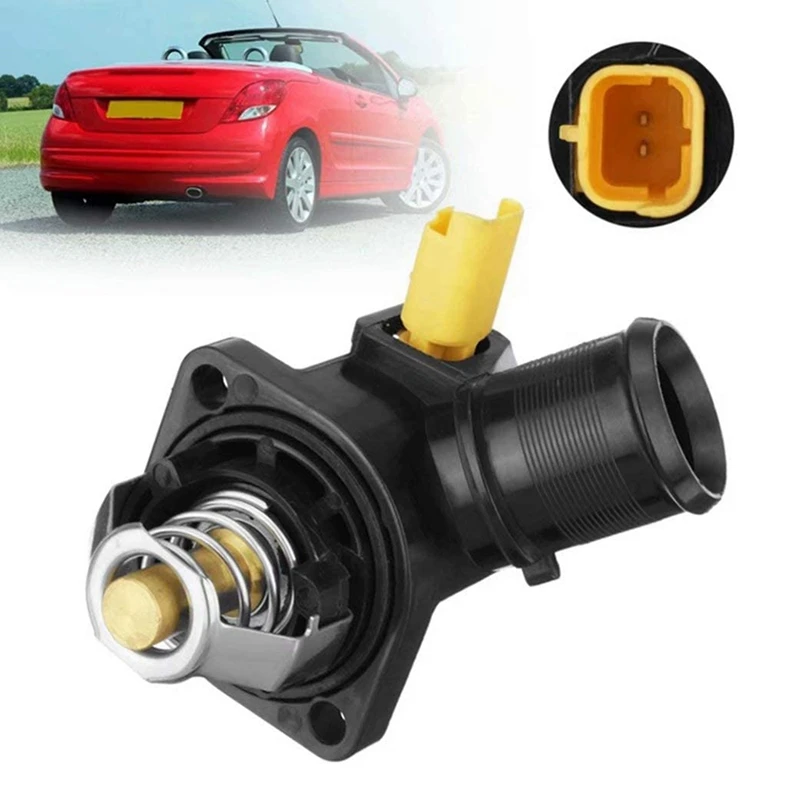 Крышка термостата охлаждающей жидкости двигателя автомобиля с корпусом для Peugeot