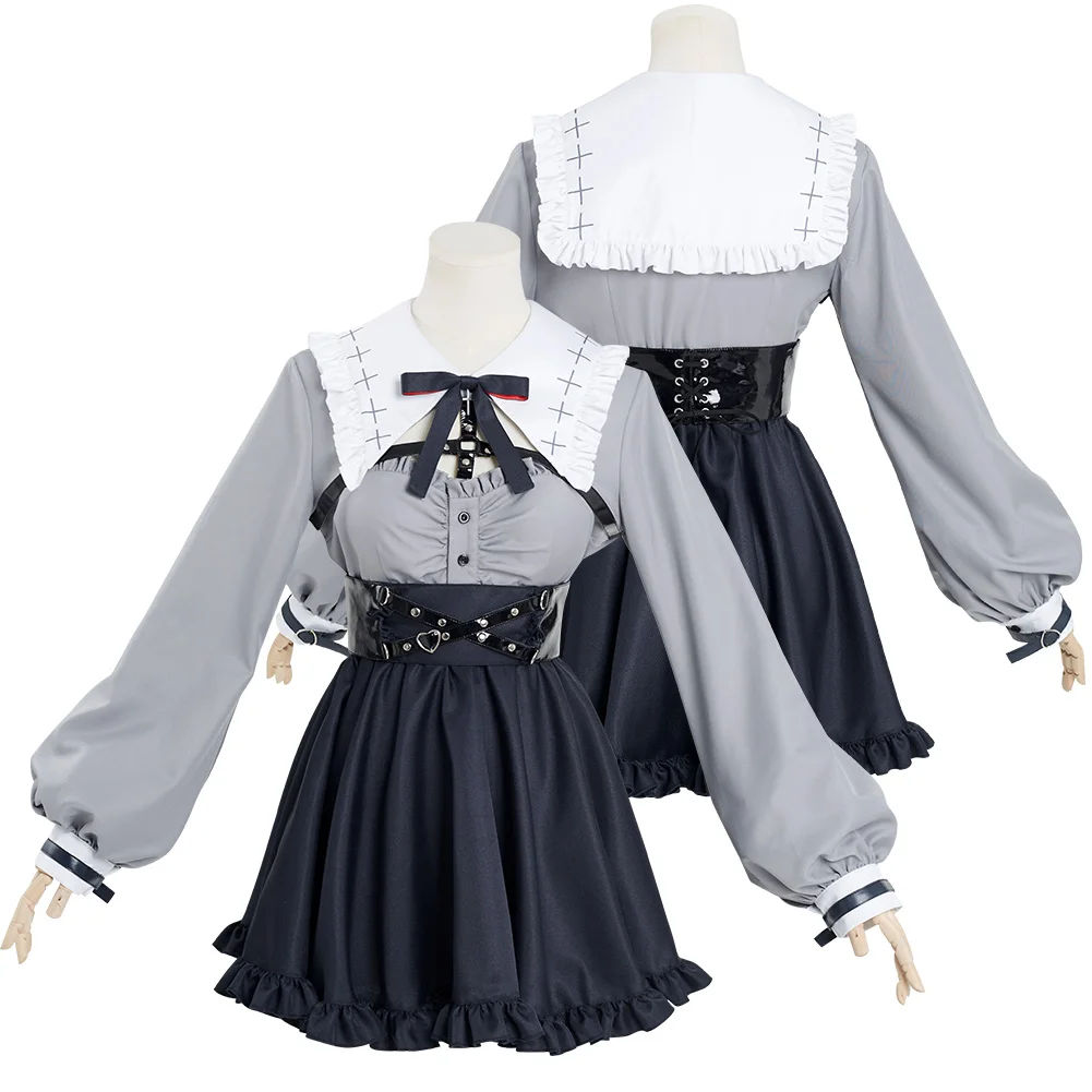 Vtuber Kuzuha Sanya Cosplay Costume Women Dress Outfits Halloween Carnival Suit | Costumes