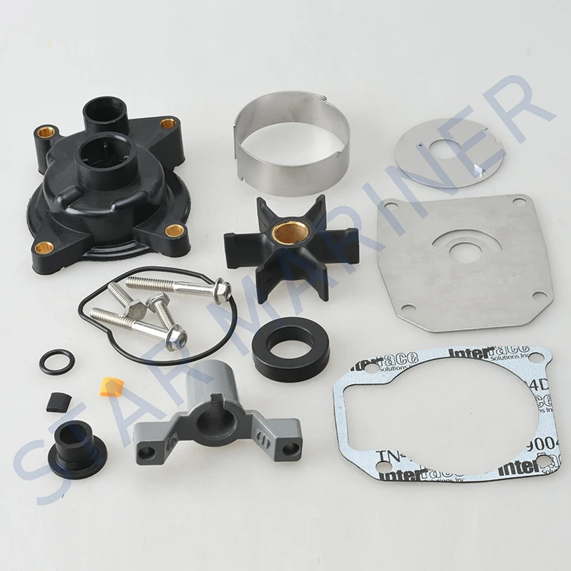 0396933 комплект для ремонта крыльчатки водяного насоса лодочного двигателя evinгруб