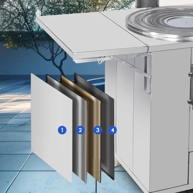 Скандинавские печи на дровах обогреватели для патио деревня кухня приготовление