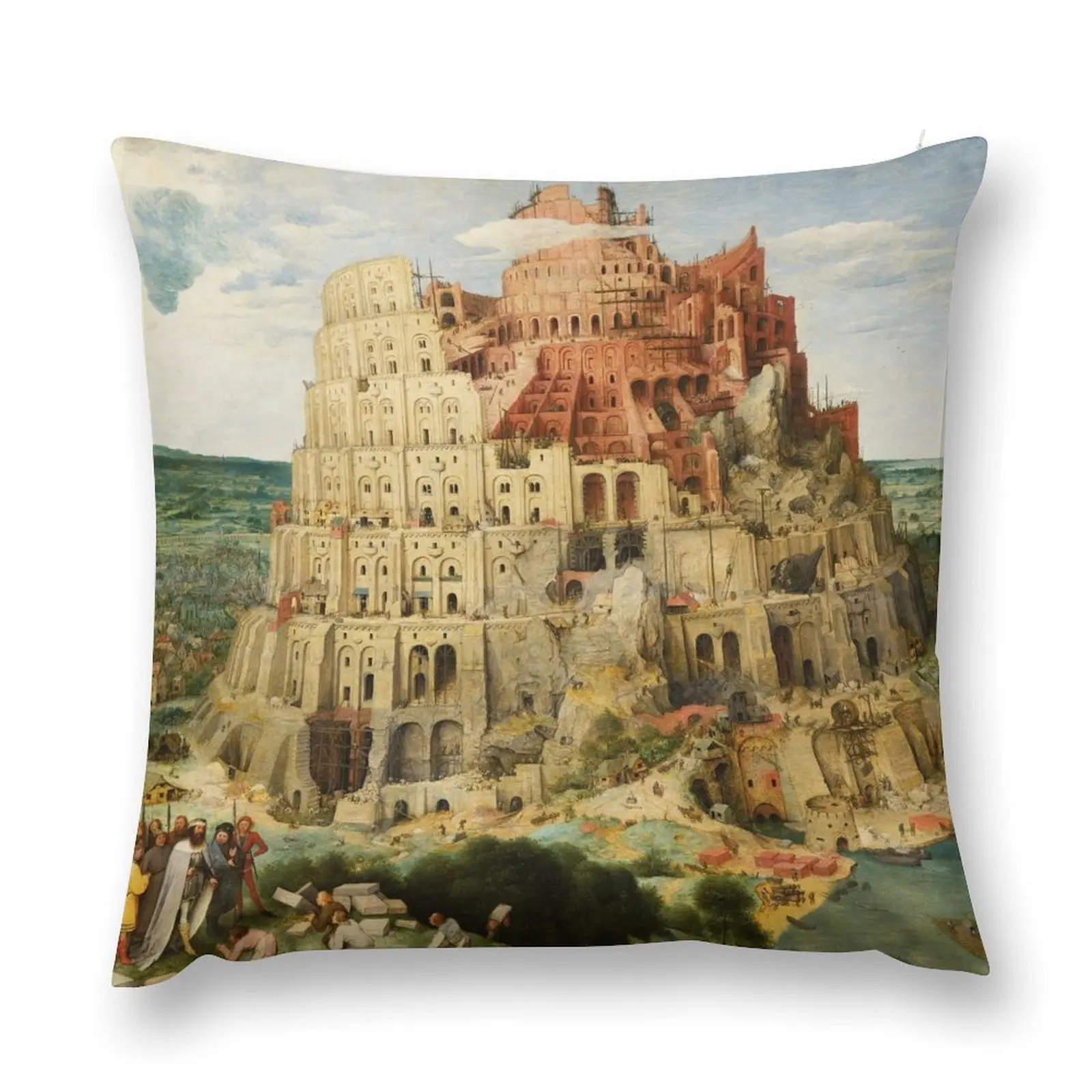 Pieter Bruegel Tower of Babel роскошная наволочка рождественские наволочки прямоугольный