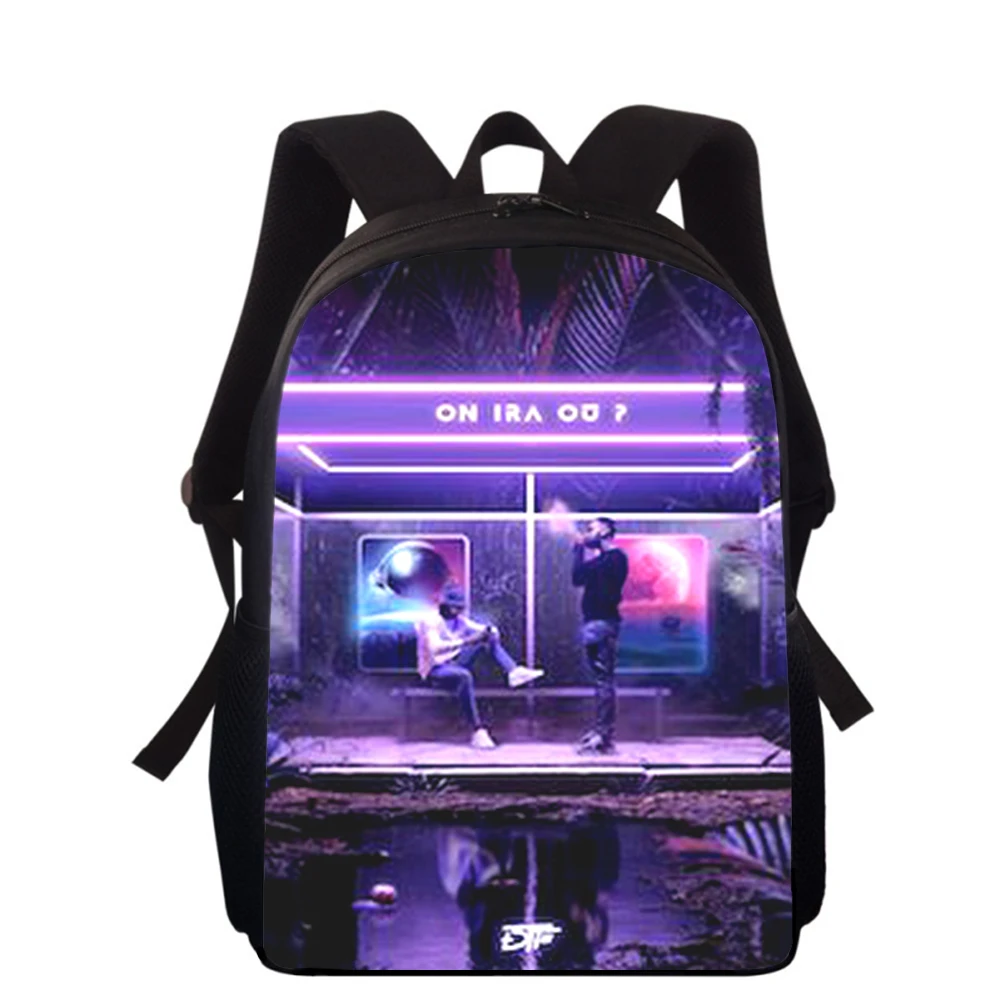 PNL Hip hop rapper 15” 3D Print Kids Backpack Primary School Bags for Boys Girls Back Pack Students School Book Bags