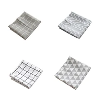 fashion table mat place mat coaster 40x60cm simple classic quality table napkin towels dining table mats cotton place mats plate