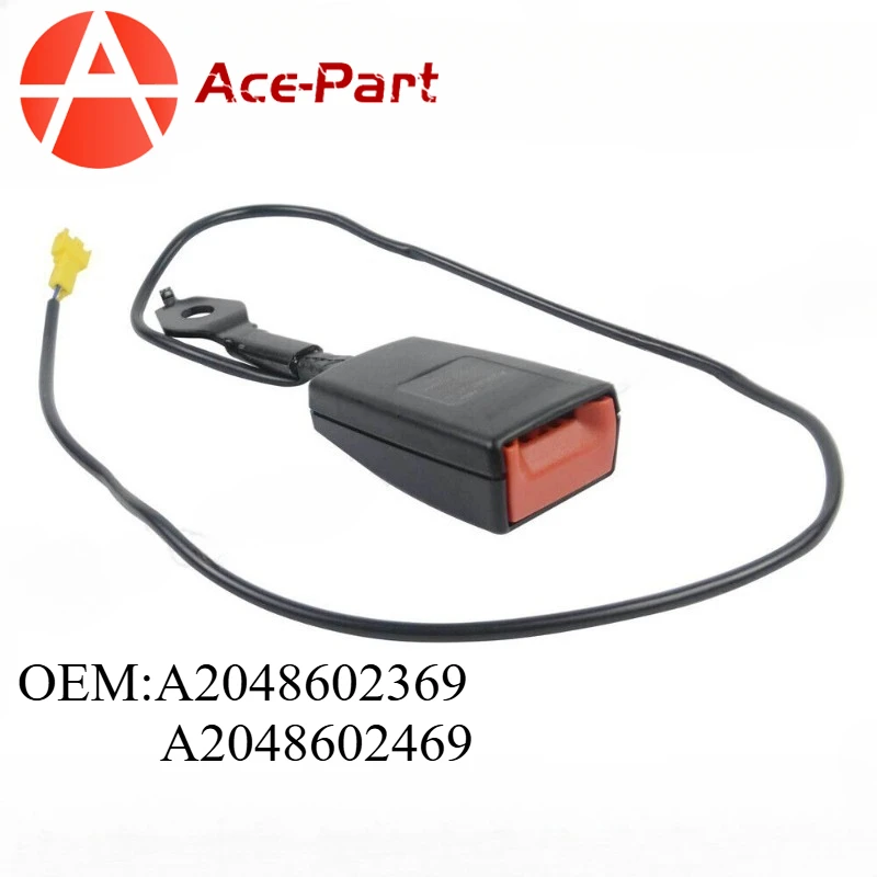 

A 2048602369 A 2048602469 1 шт., передняя левая и правая пряжка ремня безопасности водителя для Mercedes Benz C Class S204 W204 2048602369 2048602469