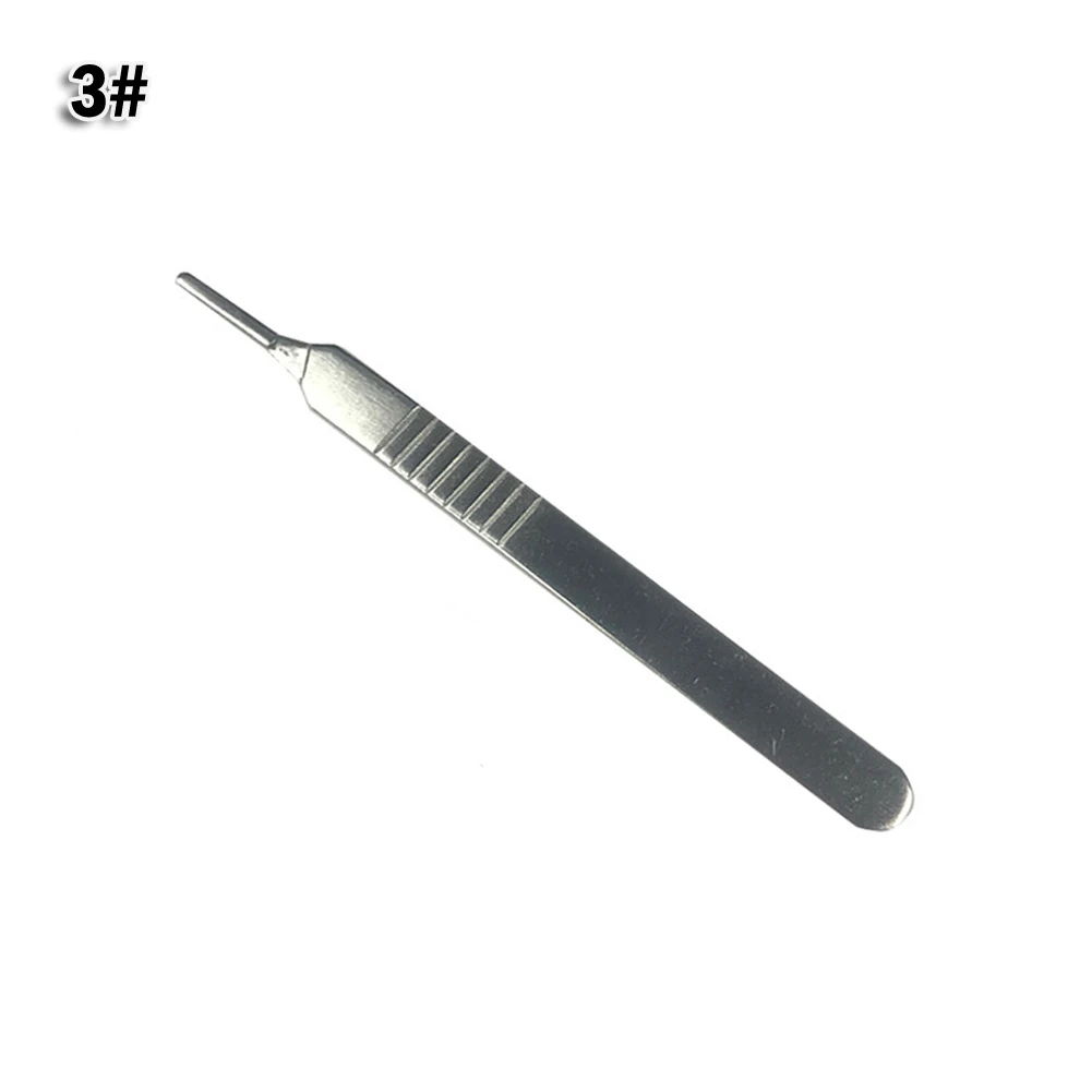 

Silver11 Carbon Steel Blade Handle Blade Handle Replacement 1pc 3# 4# Handle Blade Replacement Utility Carving