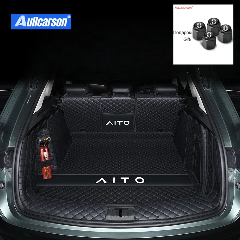 

Коврики для багажника Seres Aito M5 2023 2024 2025, одинарные, полностью объемные, кожаные, прочные, багажник, покрытие багажника, автомобильные аксессуары