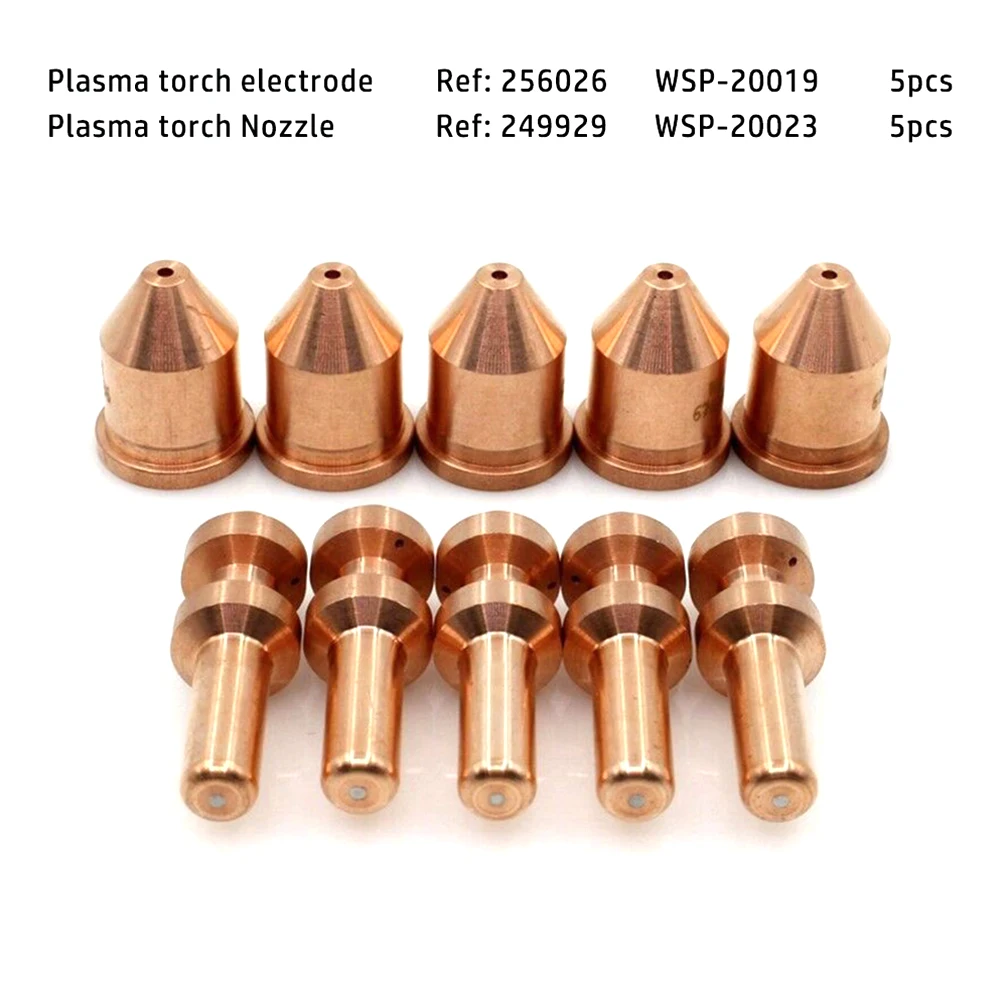 

10Pcs Air Plasma Torch Cutter Consumables Extend Fit Soldering Iron Soldering Welderes Torch Parts For Miller Spectrum XT60