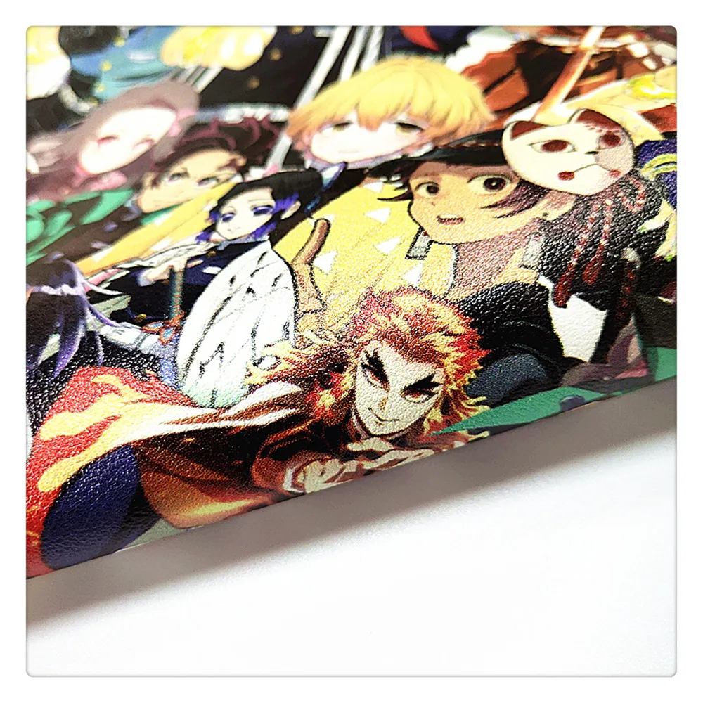 Высококачественная искусственная кожа с рисунком в японском стиле 20*33 см |