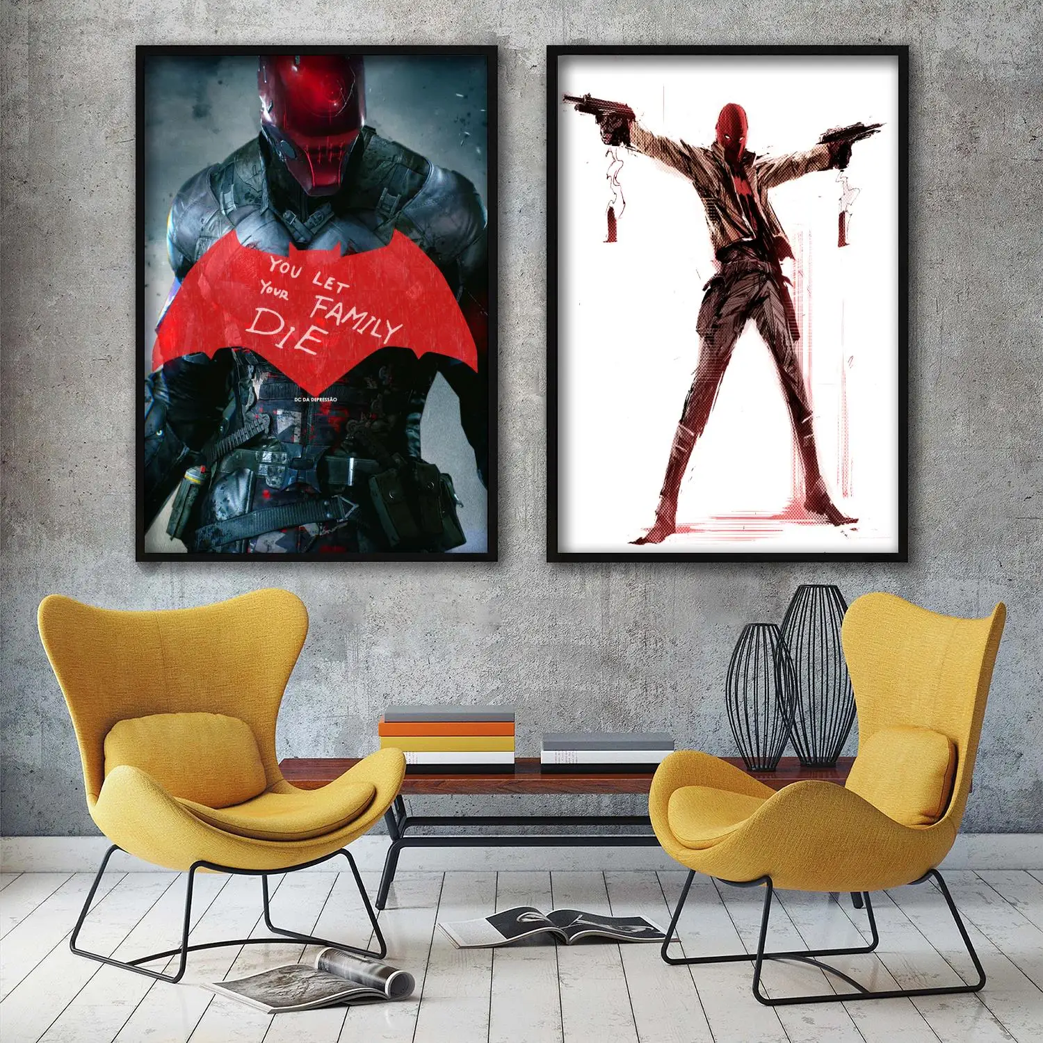 

red hood cartoon Decorative Painting Canvas 24x36 Poster Wall Art Living Room Posters Bedroom Painting