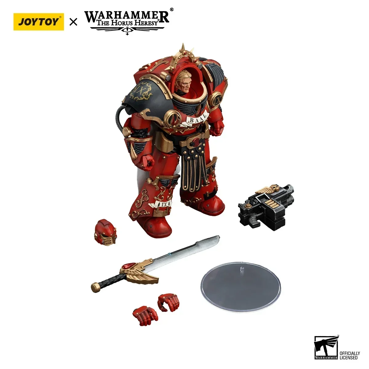 JOYTOY Warhammer 30K 1/18 Фигурки аниме Blood Angels Legion Praetor in Tartaros Terminator Броня Фигурка Модель