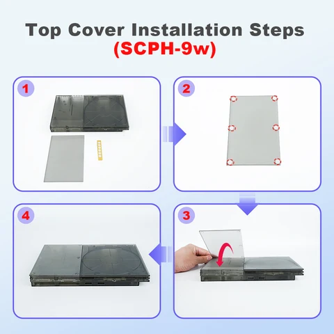 Чехол для PS2 Slim TICKNOT прозрачный