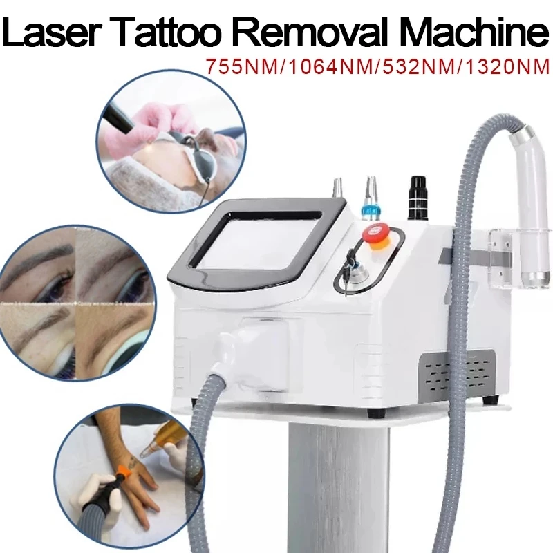 

Portable 755nm Pico Laser Eyebrow Washing Device Nd Yag Laser Pigment Removal Picosecond Tattoo Removal Machine