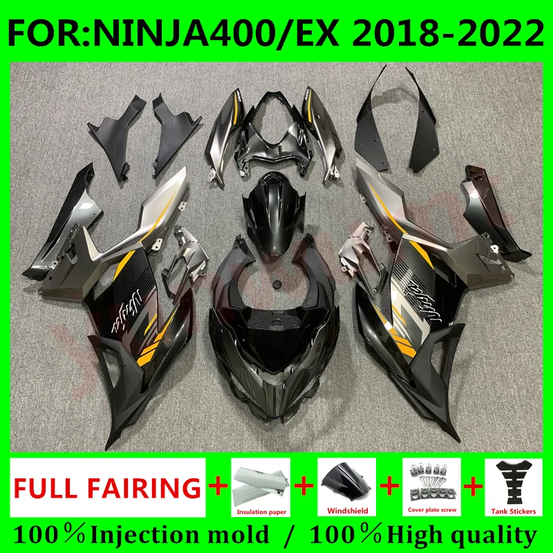 

Комплект обтекателей для мотоциклов Kawasaki Ninja400 Ninja 400 2018 2021 18 19 20 21