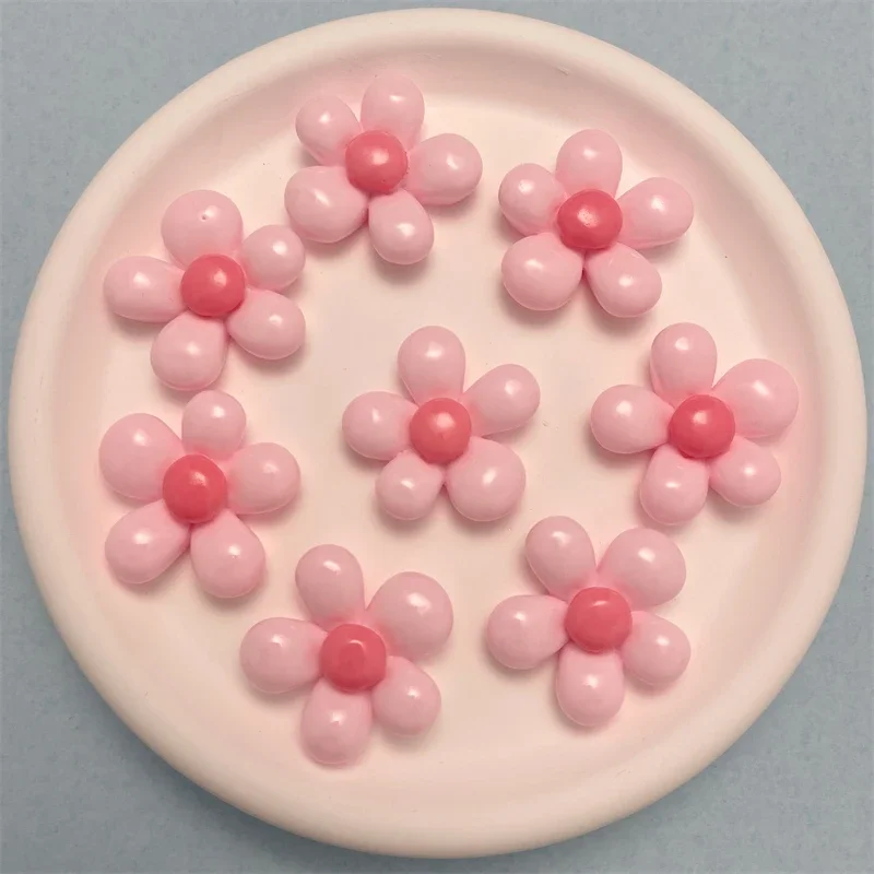 10 шт., подвески из смолы, цветы, фигурки с плоской задней частью, кабошоны, скрапбукинг, свадебная аппликация, декор, поделки, аксессуары для изготовления ювелирных изделий своими руками