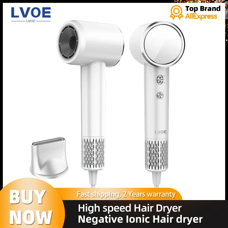 Professional Powerful Ionic Hair Dryer 1500W Fast Dry Low Noise Ultra High Speed Low Noise Thermo-Control Salon Hair Blow dryer