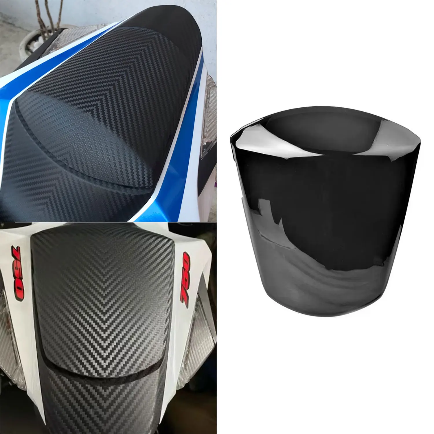 Для Suzuki GSX-R600 GSXR600 GSX-R750 GSXR750 2011-2023 2024 крышка капота заднего пассажирского сиденья