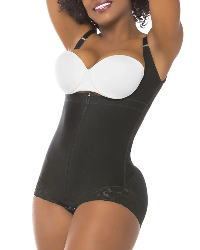 Women'S Corset  Fajas Shapewear Lace Bodysuits Waist Trainer Thigh Trimmer Thong Shapewear For Women Корсет