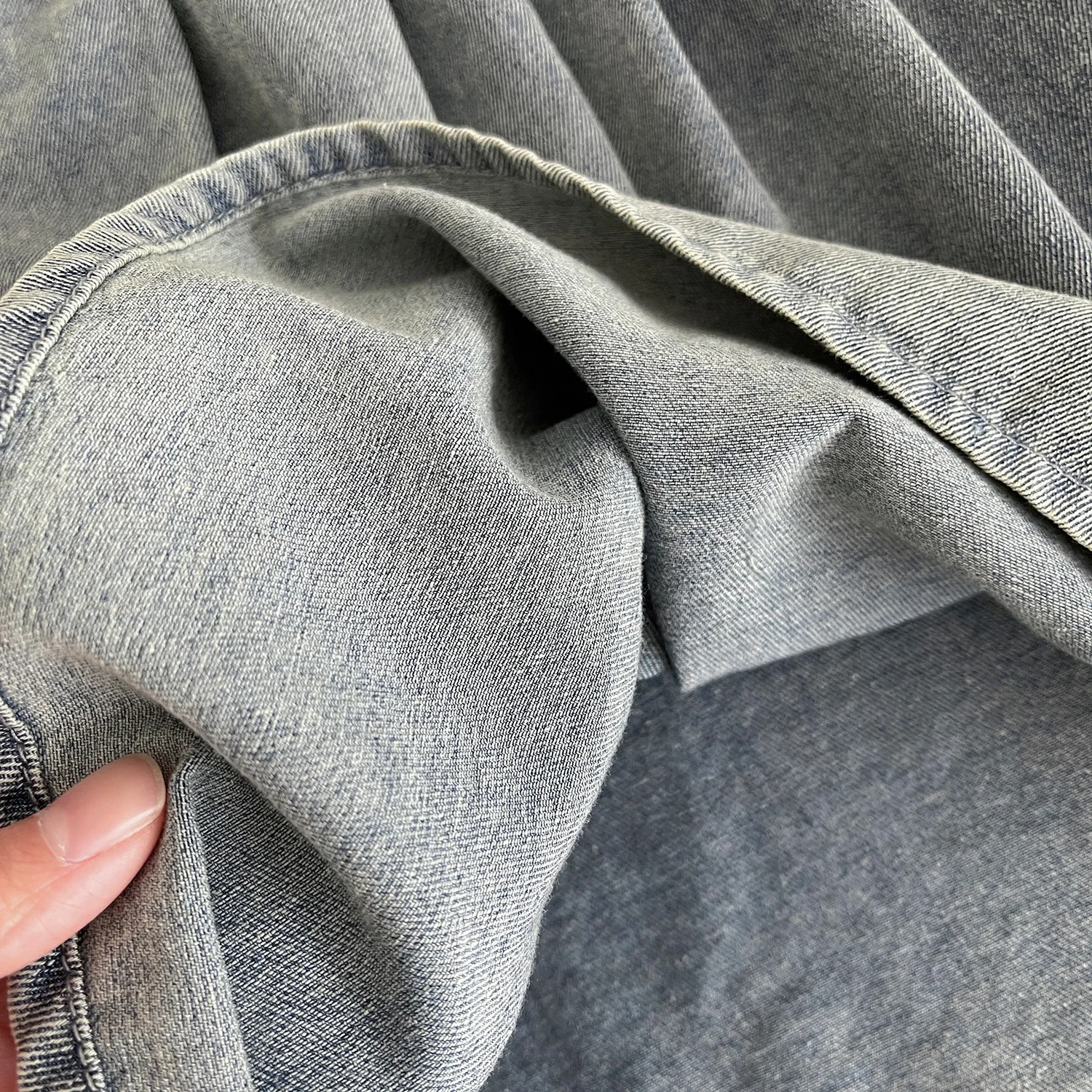 Джинсовое платье для девочек модное летнее из флиса и денима одежда маленьких на