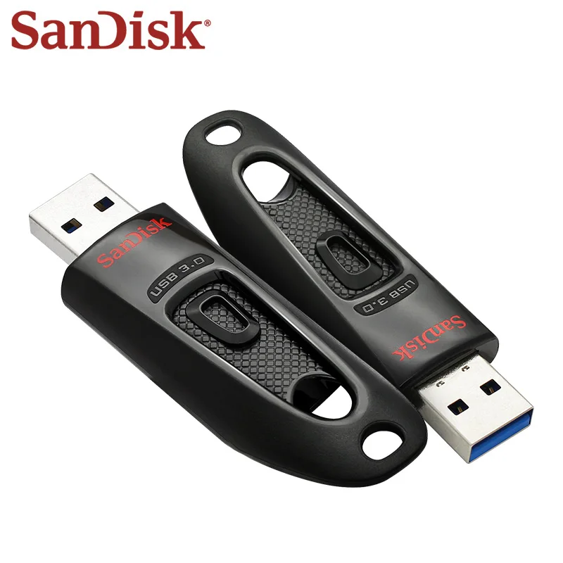 Фото SanDisk Ultra USB 3.0 Флэш-накопитель 16 ГБ 32 ГБ 64 ГБ 128 ГБ 256 ГБ 512 ГБ CZ48 Высокоскоростной флэш-накопитель Mini U Stick USB-накопитель №1