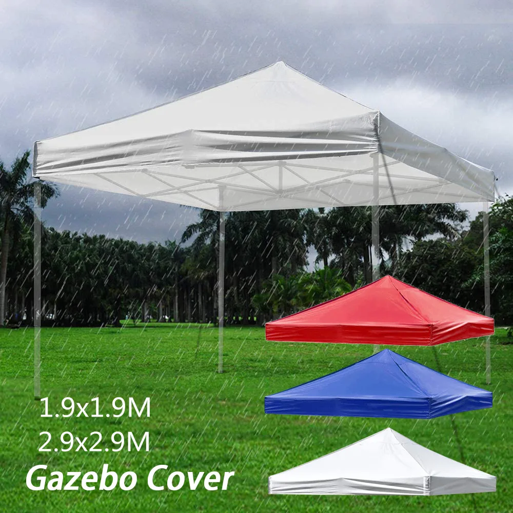Awning Camping Tent Top Cover Garden Bbq Gazebo Top Replacem