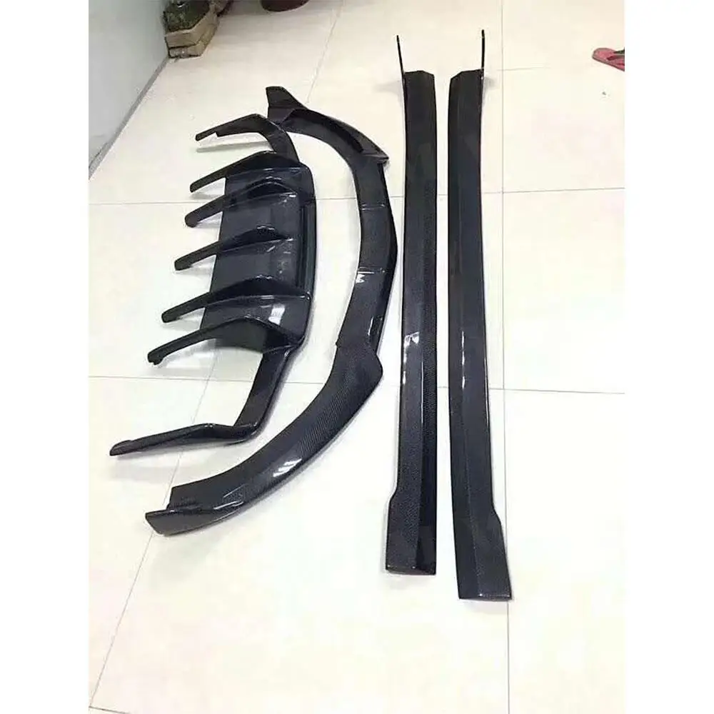 Для CLS Class Комплекты кузова из углеродного волокна и FRP Передний задний бампер