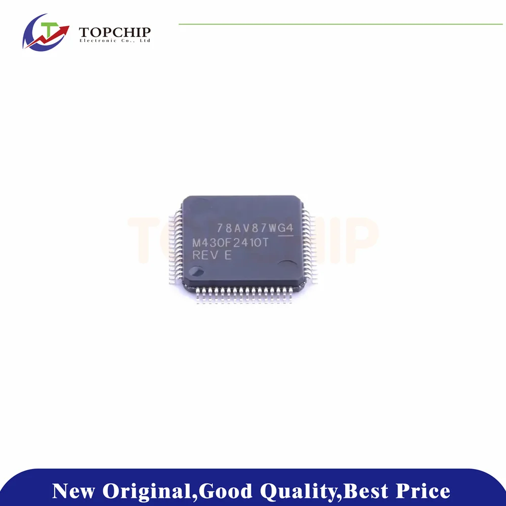 

1 шт. новый оригинальный MSP430F2410TPM MSP430F2410TPMR M430F2410T MSP430 48 16 МГц 1,8 В ~ 3,6 В 4 КБ 56 КБ флэш-памяти (10x10) микроуправление