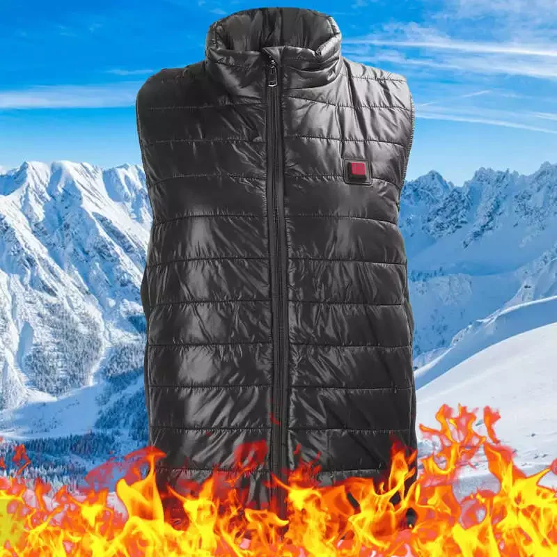 

Support Heating Vest USB Charging Warming Lightweight Heated Waistcoat For Outdoor Sport Braces Supports