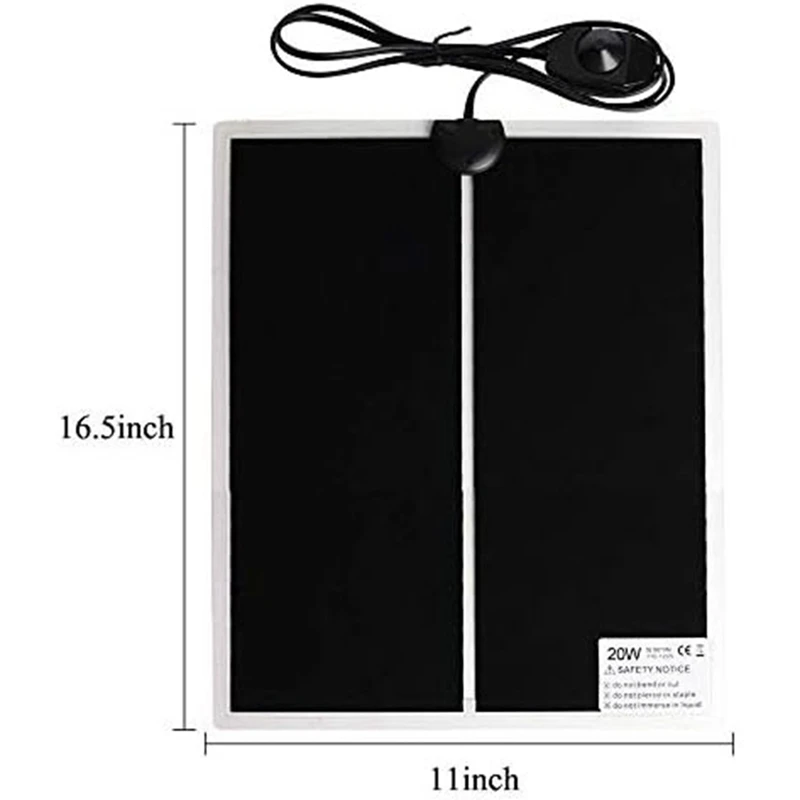 Грелка для рептилий под баком Террариум с контролем температуры черепахи змей