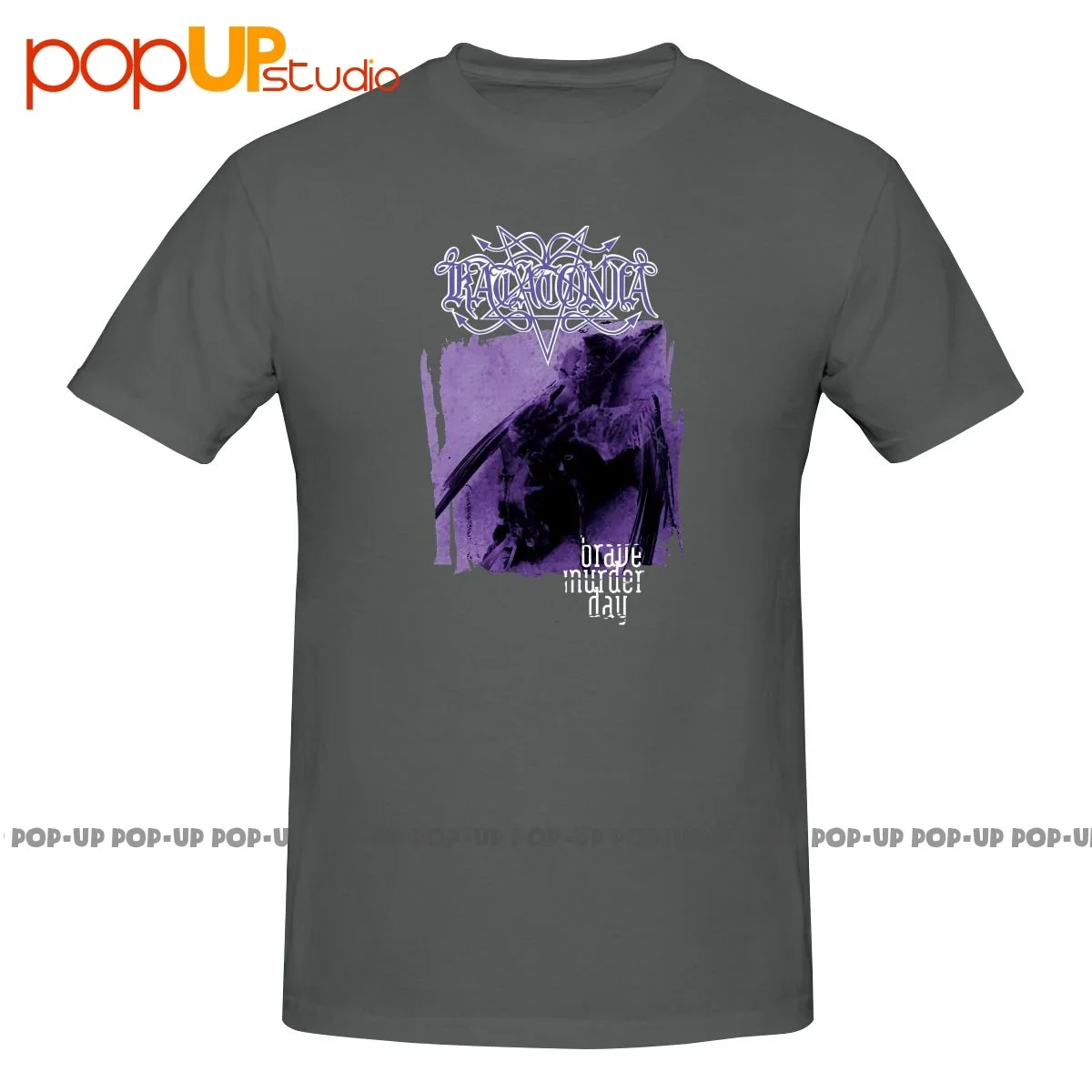 Katatonia Brave Murder Day Рубашка Футболка Редкий хипстер с принтом Высокое качество