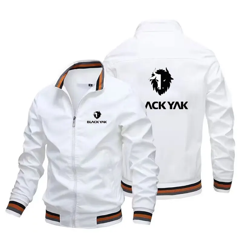 Black yak brand fashion men's jacket casual jacket outdoor sports jacket spring and autumn military motorcycle jacket men's