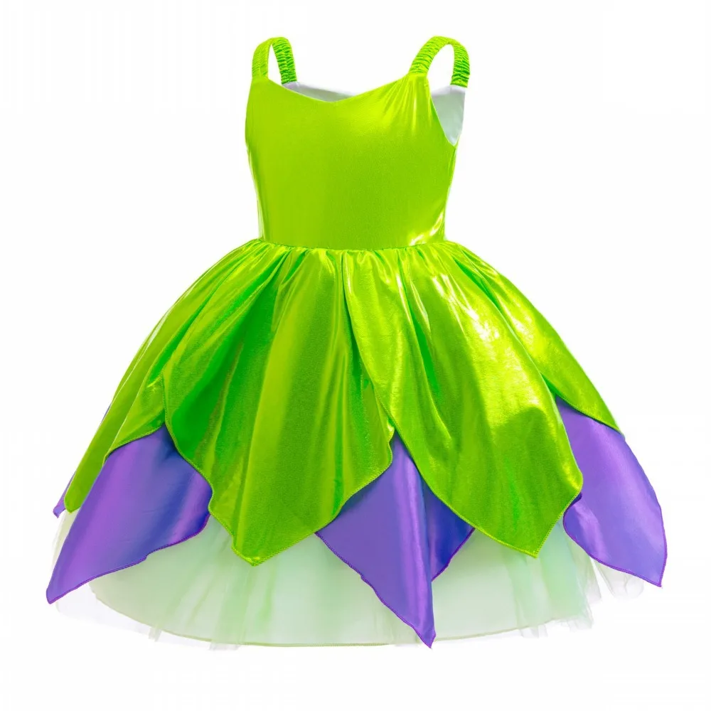 Косплей для девочек платье феи с цветочным принтом детский костюм принцессы