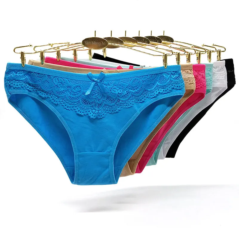 

6 шт./комплект, женские бесшовные трусы с низкой посадкой