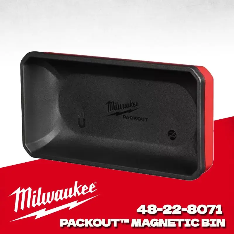 

Milwaukee PACKOUT Большой магнитный контейнер для сверл