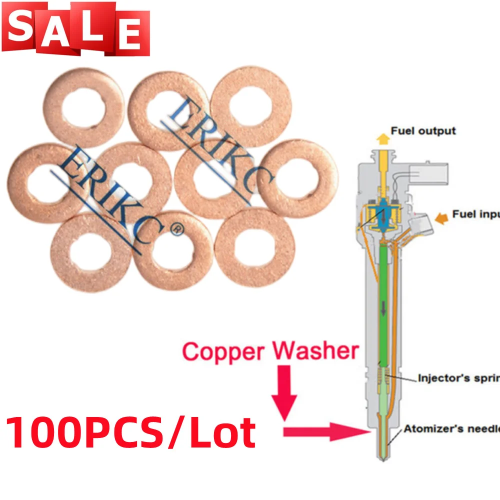 

7x15 мм F00VC17502 F00VC17503 F00VC17504 F00VC17505 F00VC17506 сопло медная шайба уплотнительное кольцо прокладка инструмент для ремонта дизельного насоса