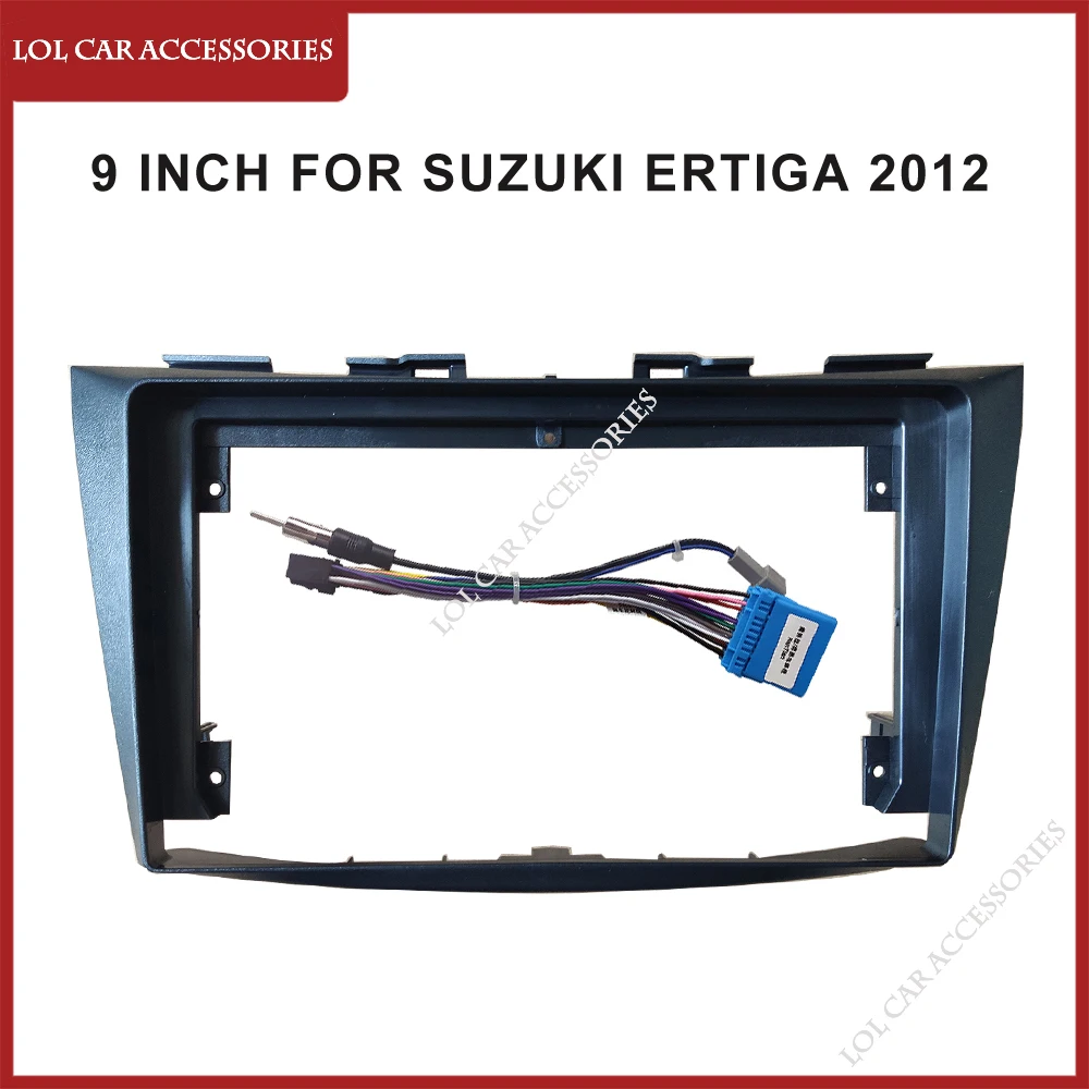 Автомобильная магнитола 9 дюймов облицовка для Suzuki SWIFT Ertiga 2012 стереопанель DVD Mp5