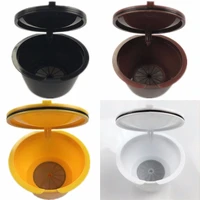 3pcspack use 150times dolce gusto coffee cup capsule plastic capsule refillable reusable compatible with nescafe dolce gusto