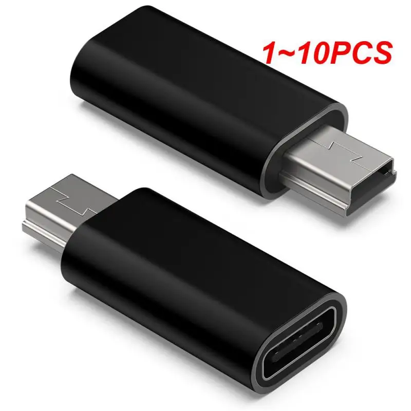 Фото Мини 5-контактный USB-адаптер 1 ~ 10 шт., разъем «папа»-«мама» USB Type-C для передачи данных для MP3, цифровой камеры, GPS №1