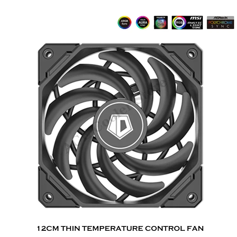 12015 шт. чехол Fan 15 мм ультратонкий вентилятор водяного кулера для процессора 4