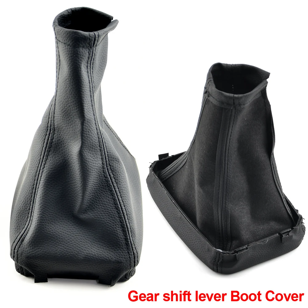 

For OPEL CORSA C (01-06) TIGRA B (04-12) COMBO C (01-11) Manual 5 Speed Gear Shift Knob Leather Gaiter Boot Cover Handbrake Case