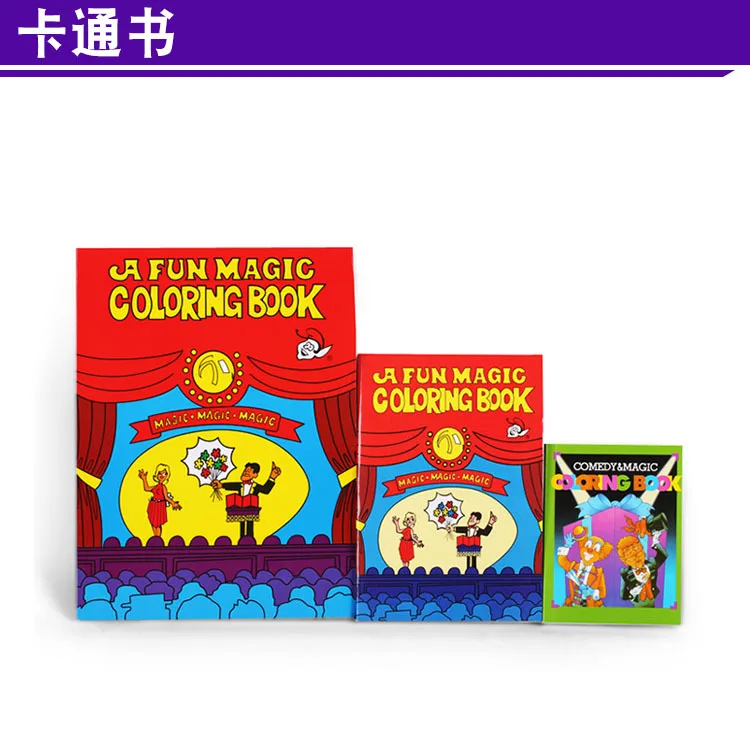 

Color-changing Cartoon Book Magic Props Children's Toys Talent Show Close-up Magic