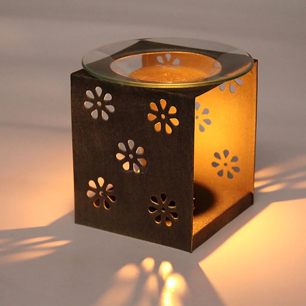 Iron Essential Oil Aromatherapy Candle Lamp Stove DIY Handmade Household Candle Lamp Wedding Party Decoration Accessories
