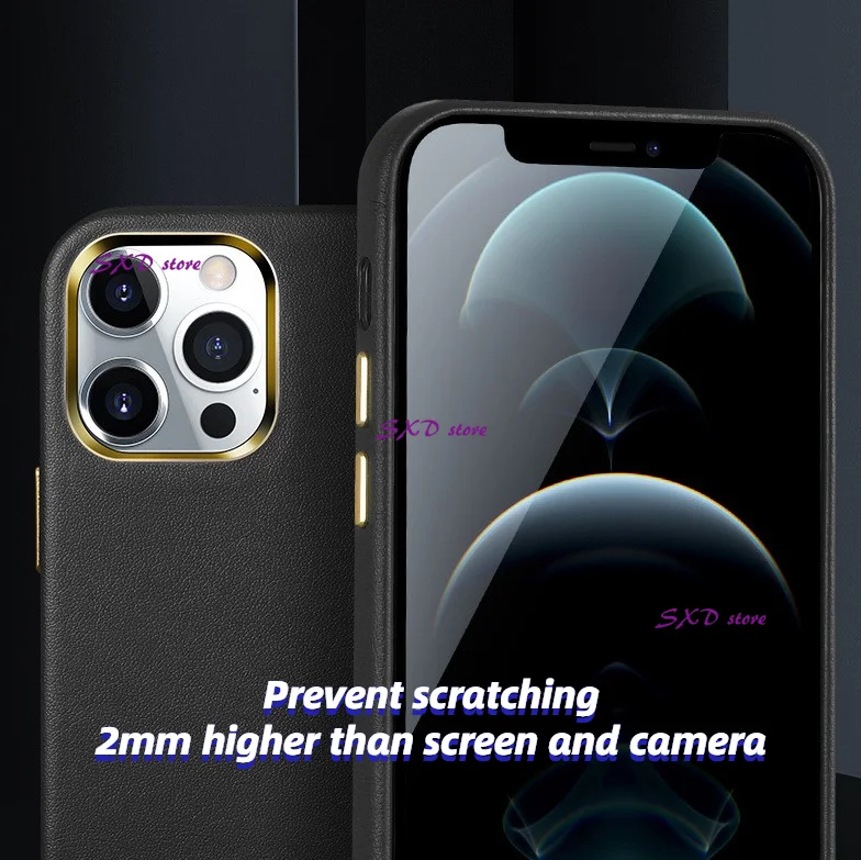 Кожаный чехол Napa для iPhone 12 Pro Max mini 11 Xs Xr 7 8 Plus деловой высококачественный роскошный