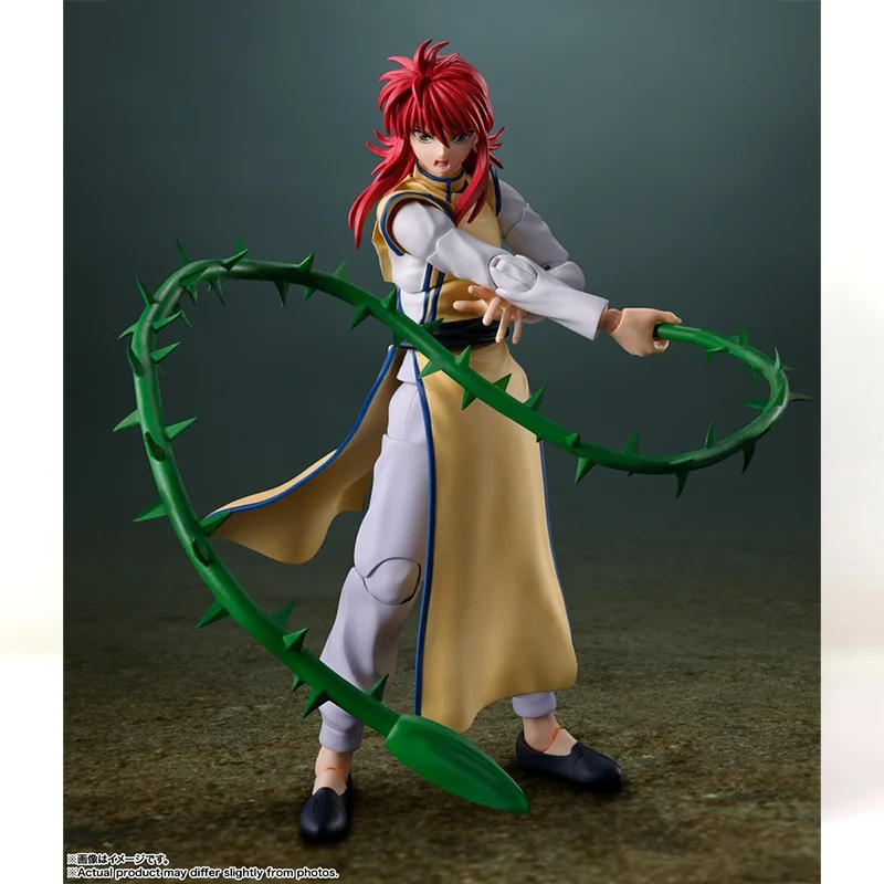 Фото Оригинальная фигурка Bandai Spirits S.H.Figuarts Yu Yu Hakusho Minamino Shuuichi, аниме-фигурка, коллекционная модель, игрушка, подарок №3