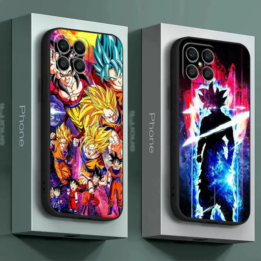 Anime D-ragons Son Balls Phone Case for Honor X9a 5G 90 X8 4G X8a X7b X9b X8b 70 X6 8X Magic5 Lite Silicone Cover