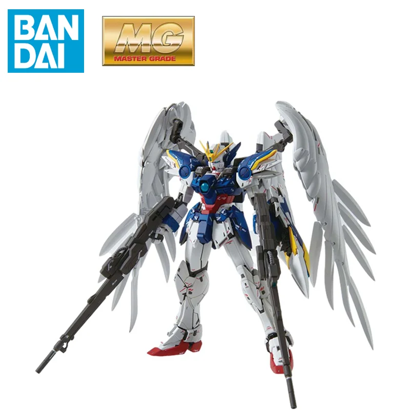 

Игрушка BANDAI MG XXXG 00W0 Wing Gundam Zero EW VER KA, новинка 2,0, мобильный отчет, Gundam Wing, бесконечный вальс, Lol, сюрприз, игрушки для детей