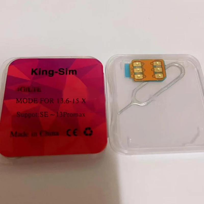 

1Pc King-sim/LTE Strong Signal Lower Power Unlocking Card Sticker For iphone6/7/8/X/XS/XR/XSMAX/11/12/13PM