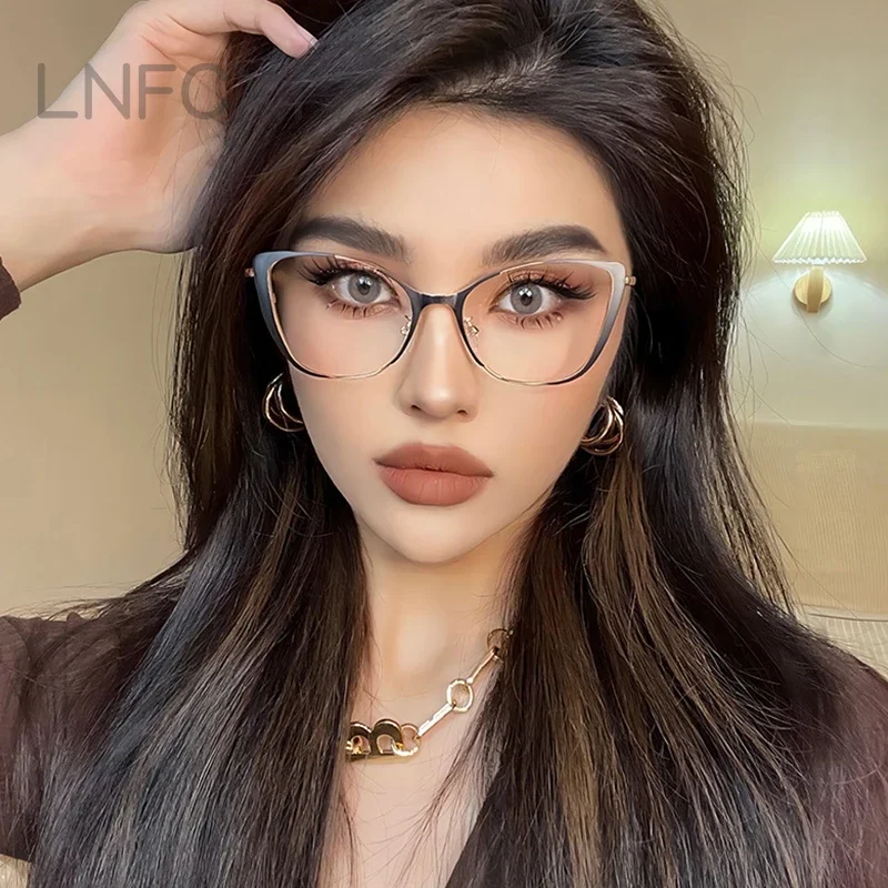 Новинка модные женские очки для чтения компьютера LNFCXI в стиле ретро